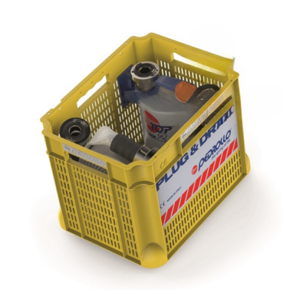 Preview: Pedrollo Plug & Drain Notfall-Set für Überschwemmungen